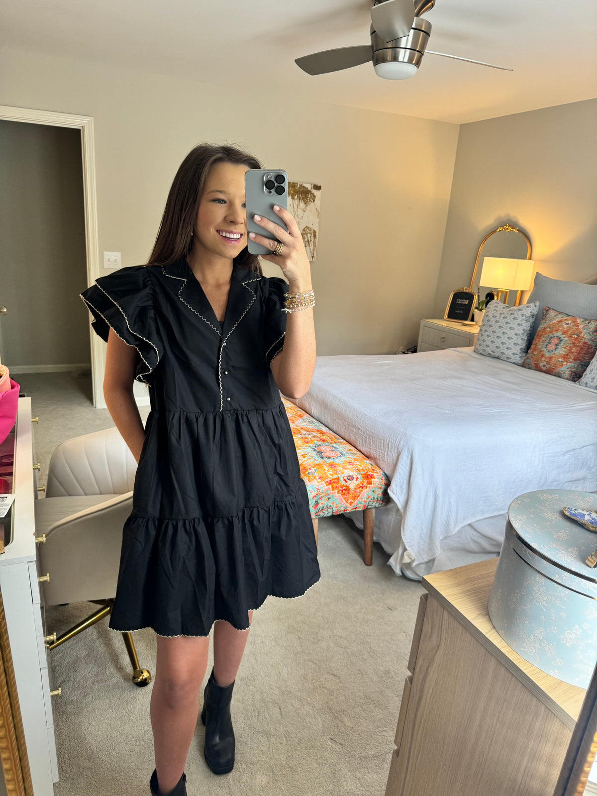 Emmie Black Dress