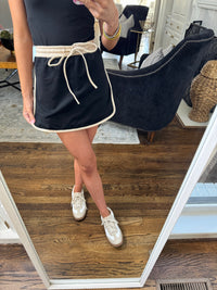 Entro Black & Tan Skort