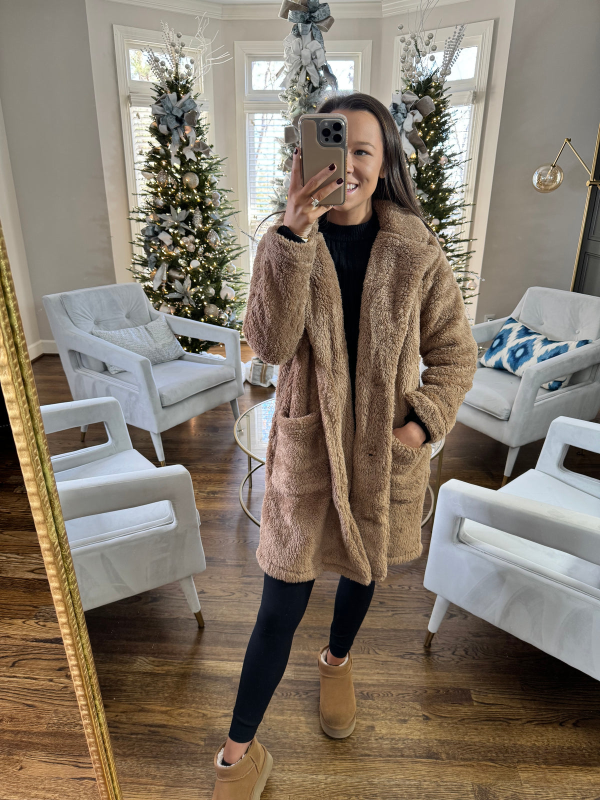 Sherpa Long Coat