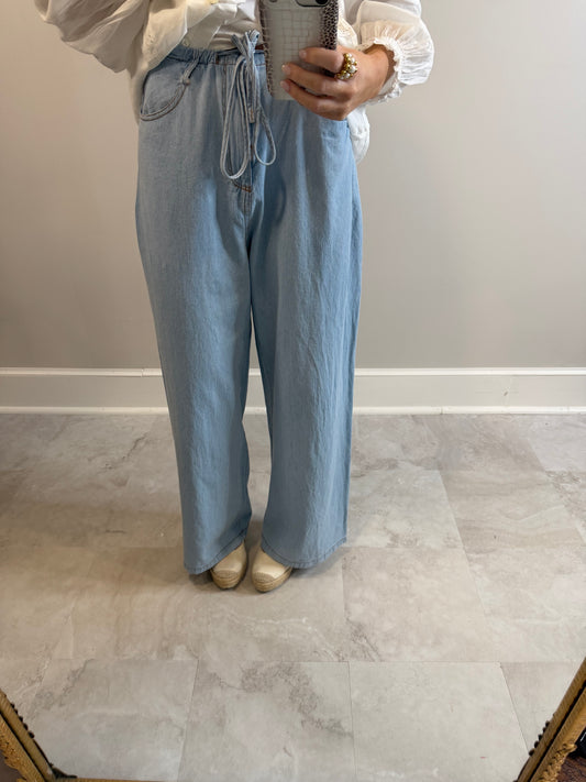 Light Wash Denim Jeans