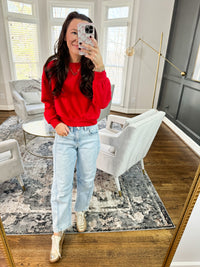 Red Sweatshirt