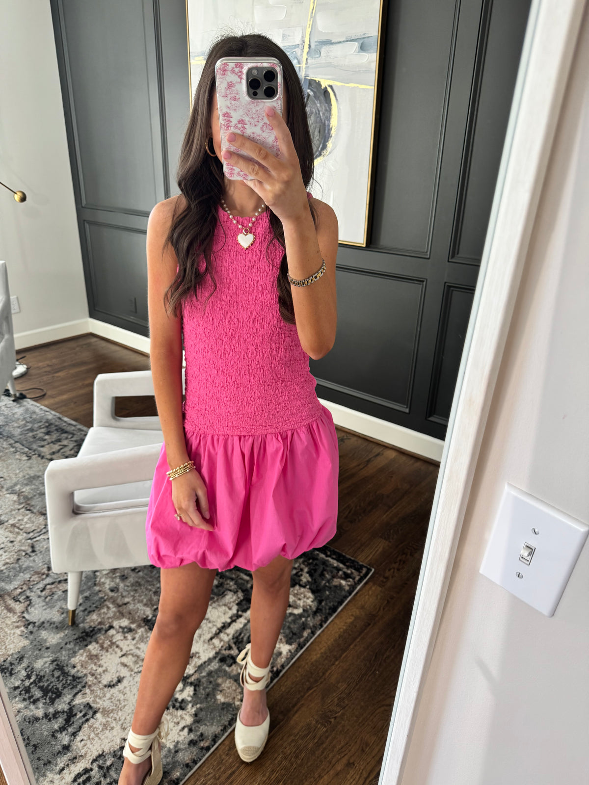 Pink Bubble Dress