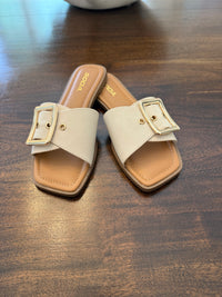 Tan Buckle Shoes