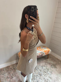 Tan gameday Dress