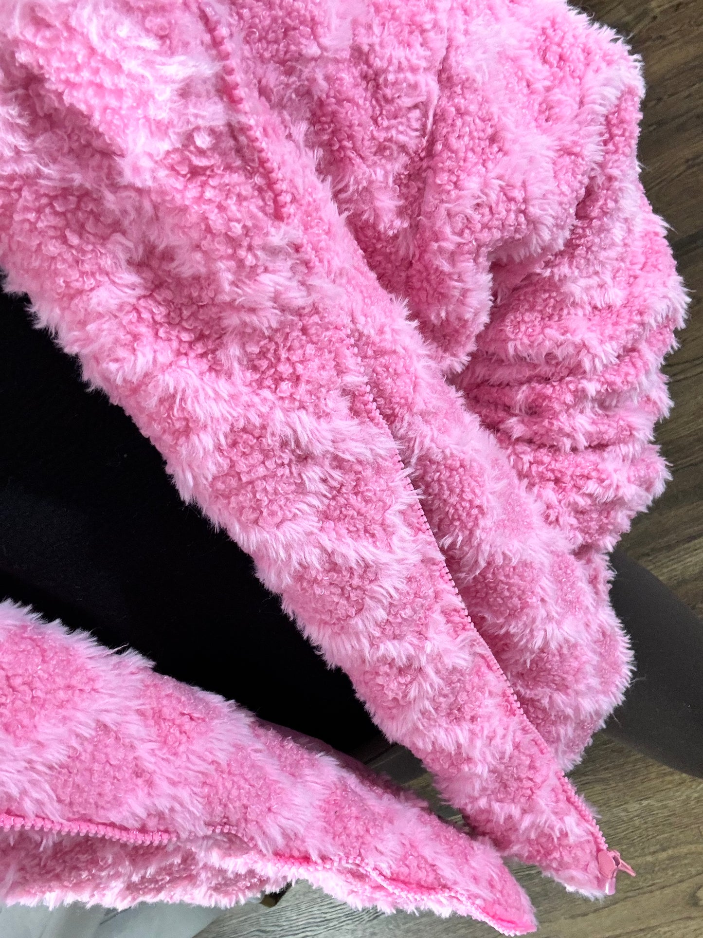 Pink Maddie Zip-Down Jacket