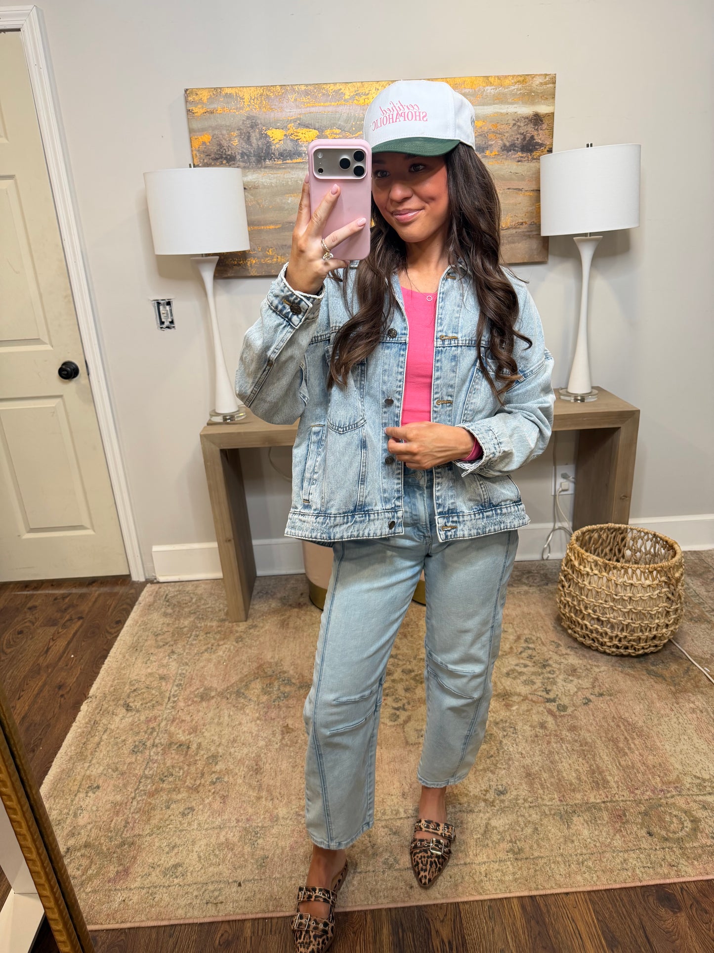 Pink Layering Top