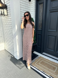 Crochet Maxi Dress