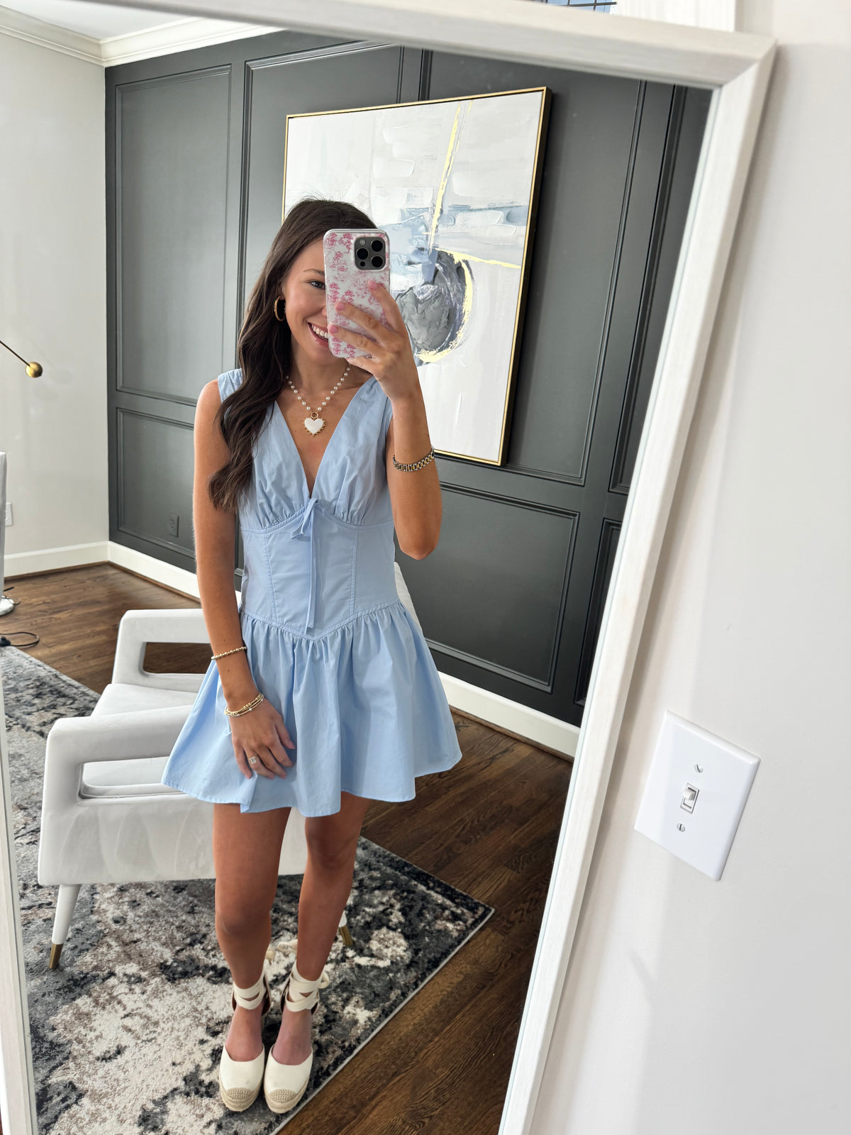 Blue Jane Dress