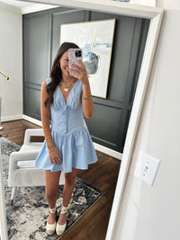 Blue Jane Dress