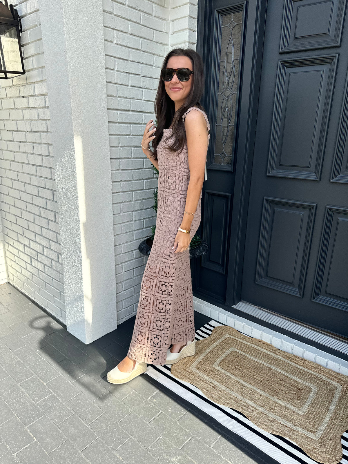 Crochet Maxi Dress