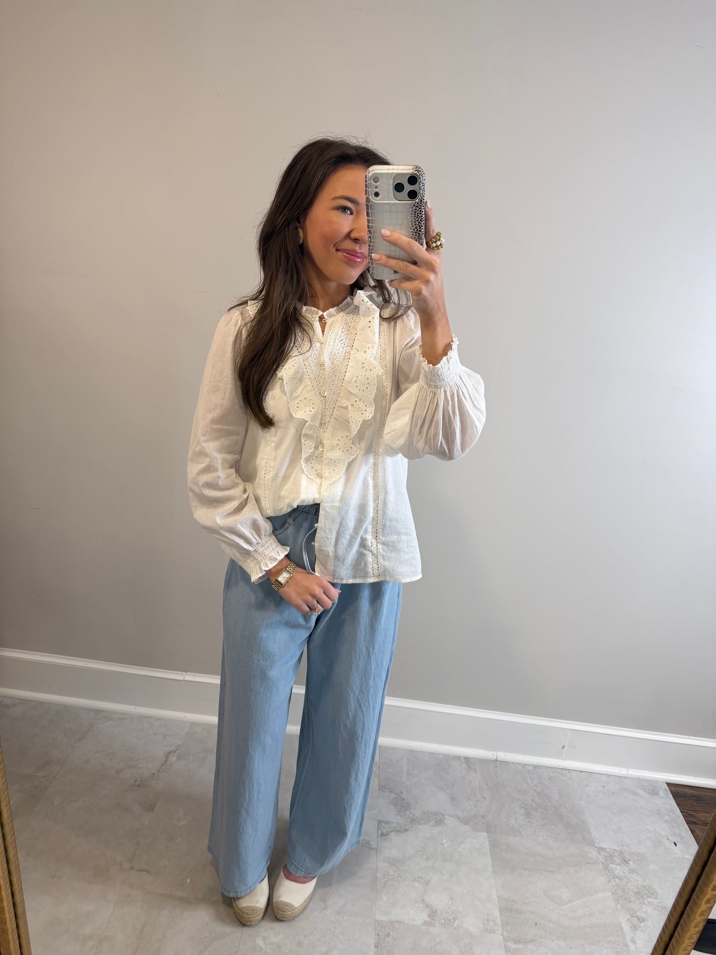 Light Wash Denim Jeans