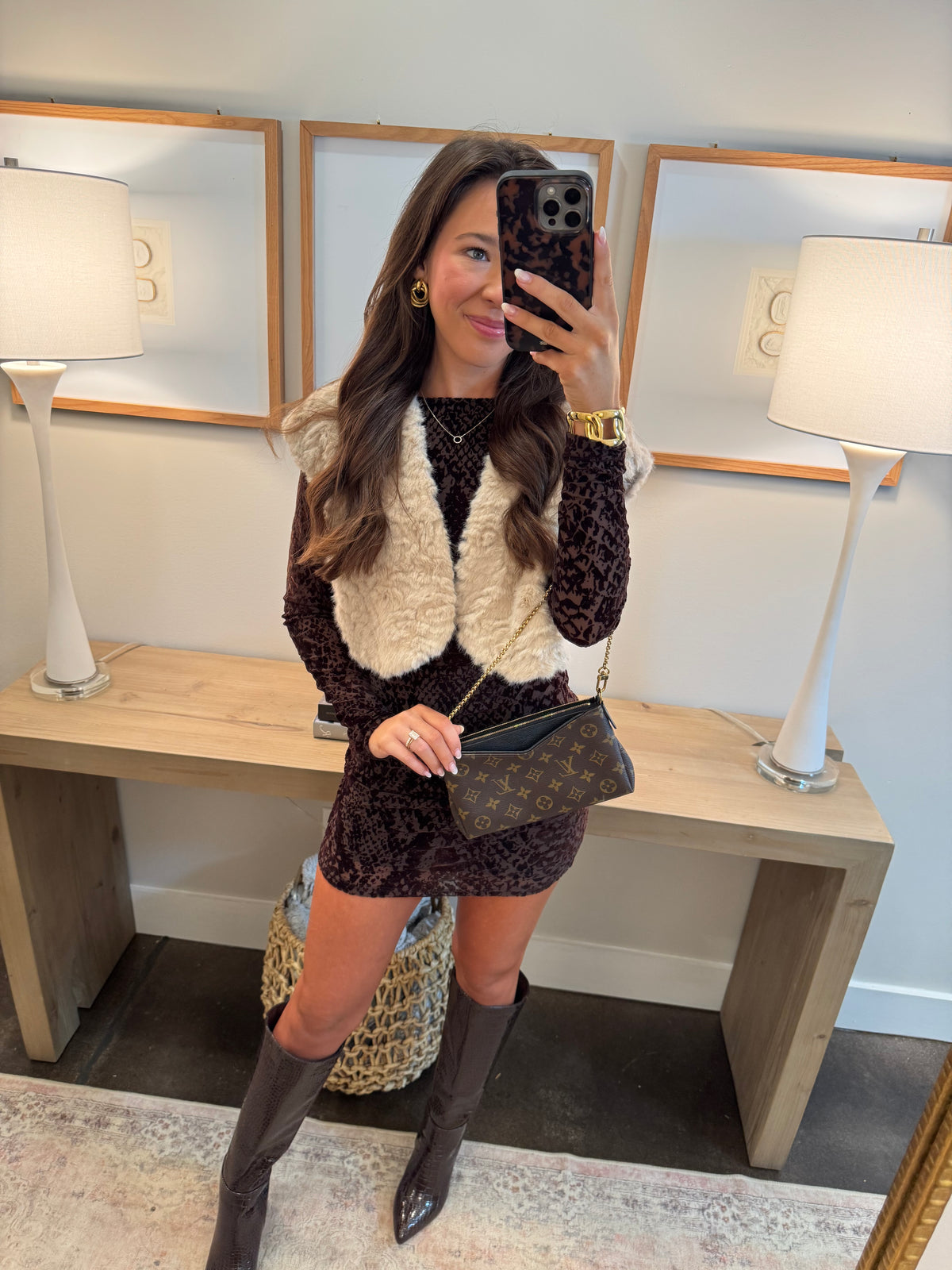 Sherpa Sweater Vest