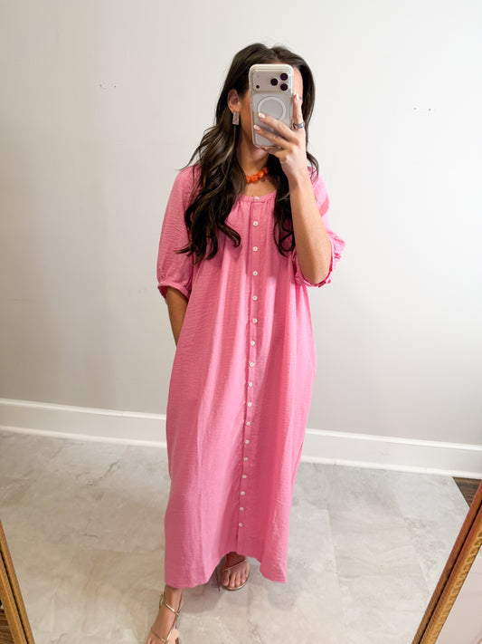 Pink Back to School Maxi