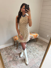 Tan gameday Dress