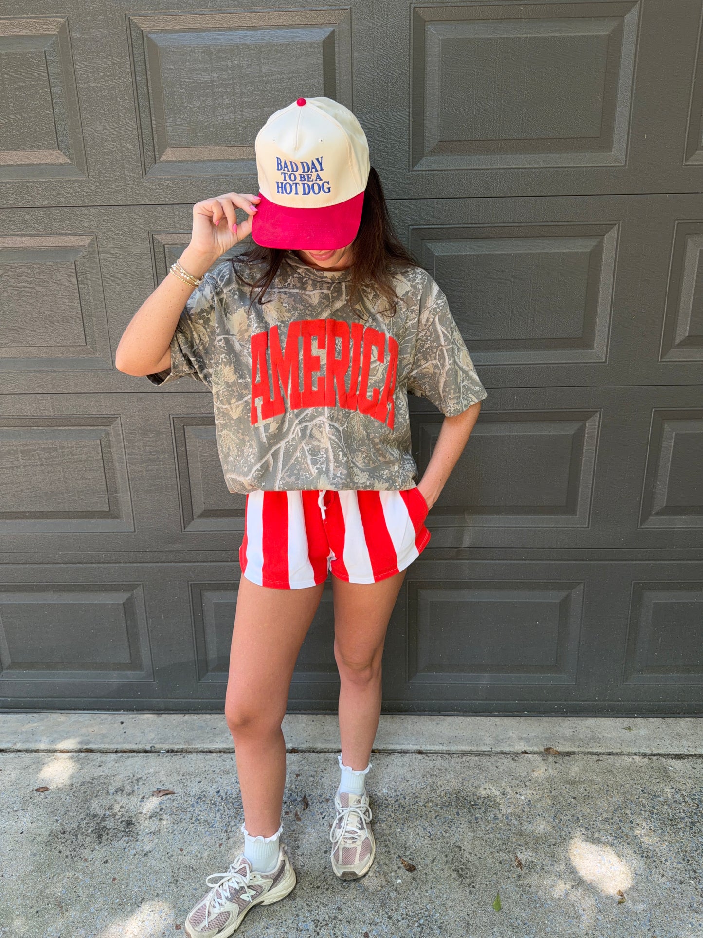 American Camo Graphic Tee