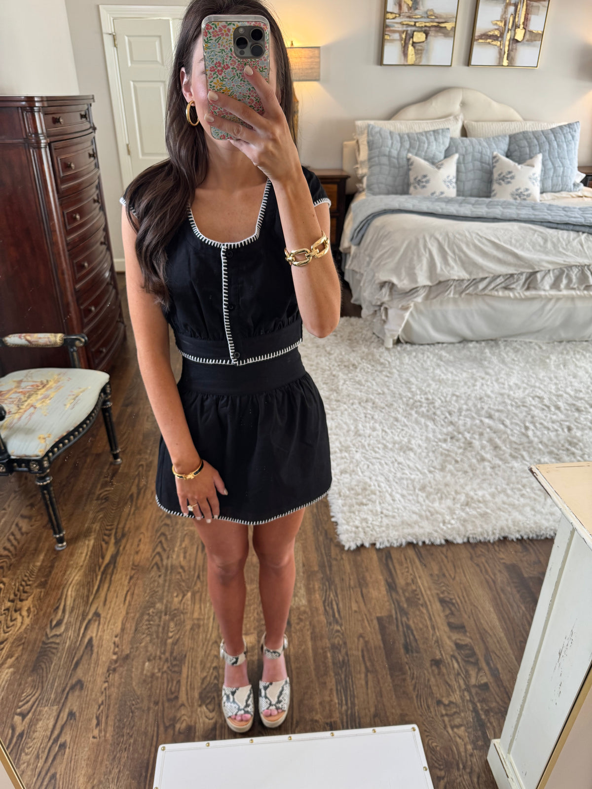 Black & Cream Set