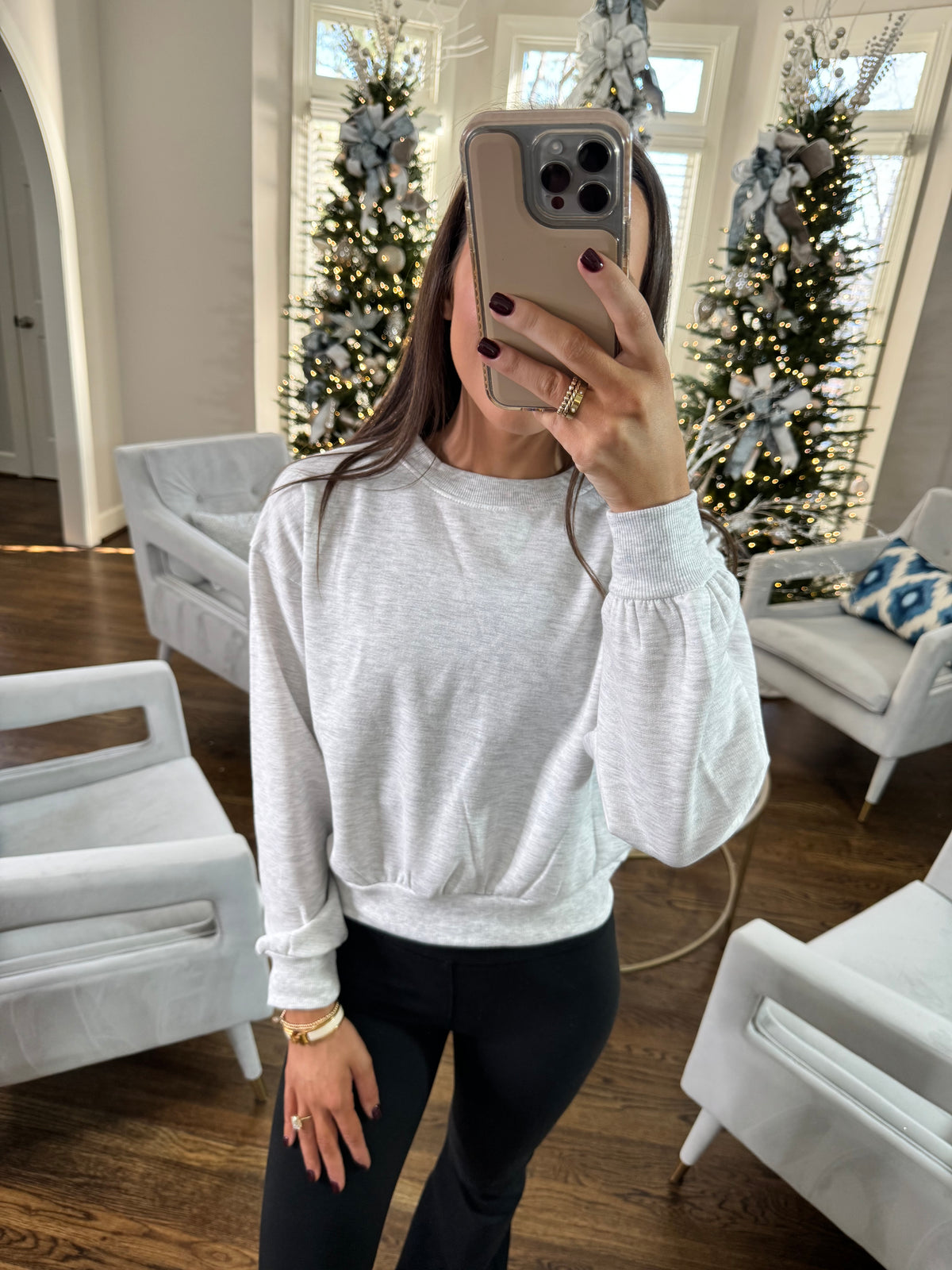 Gray Mattie Sweatshirt