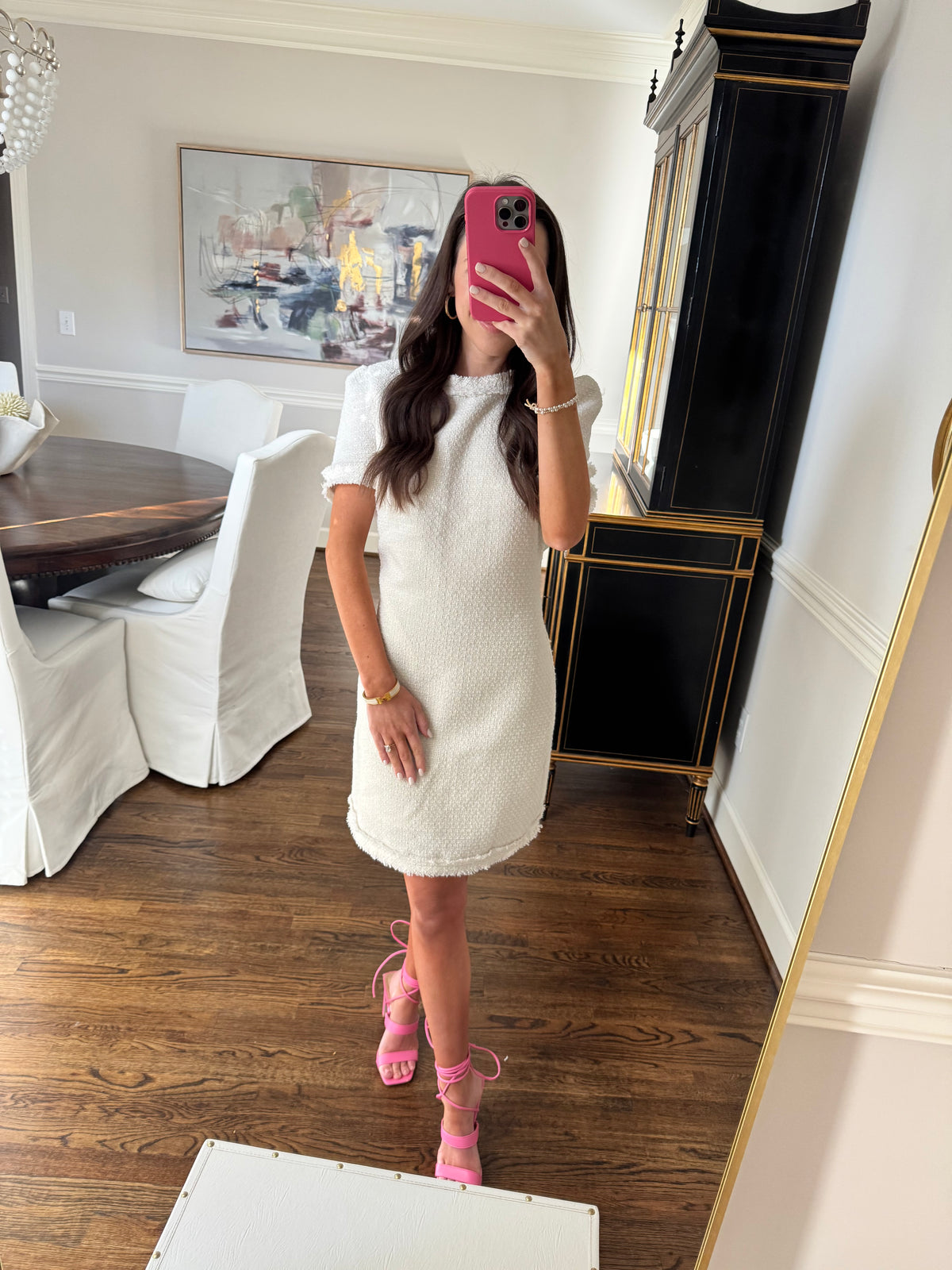 Mary White Dress