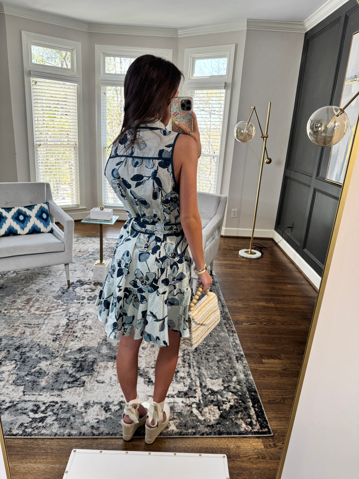 Gail Button Down Dress