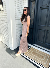 Crochet Maxi Dress