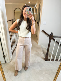 Blush Flare Jeans