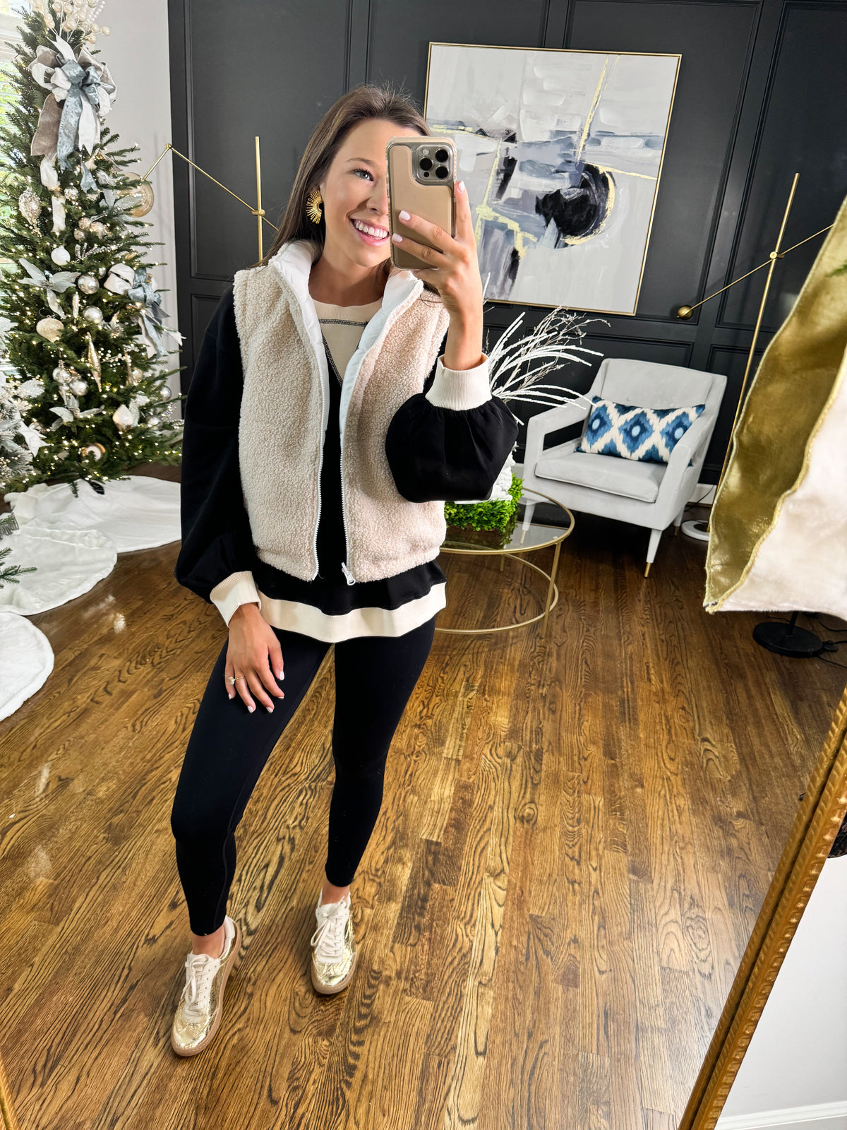 Reversible White Vest