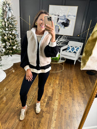 Reversible White Vest