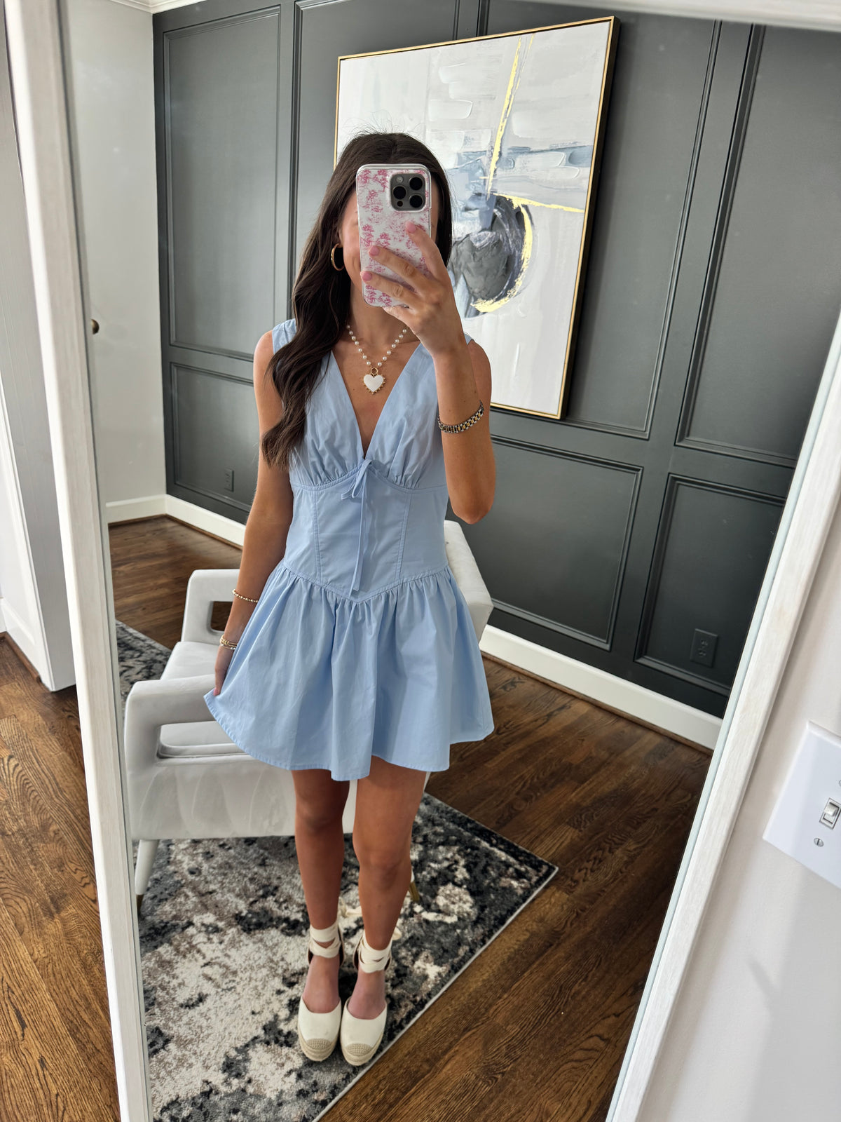 Blue Jane Dress