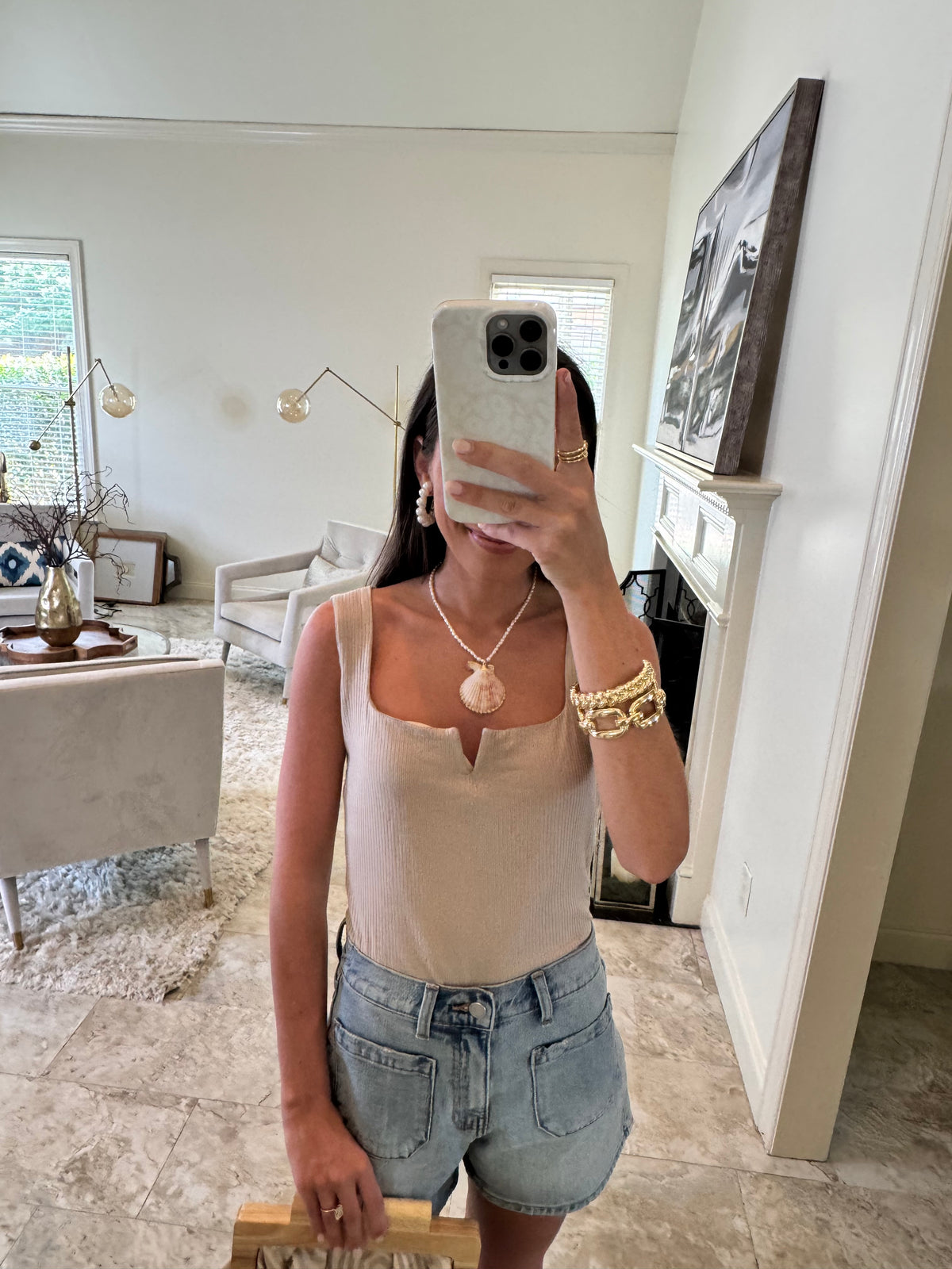 Ribbed Valerie Tank