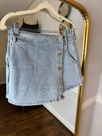 Denim Skort
