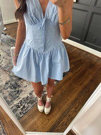 Blue Jane Dress