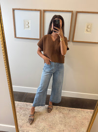 Brown Miranda Sweater