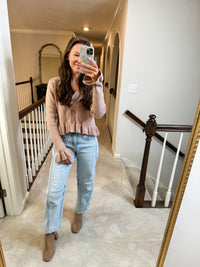 Button Down Sweater