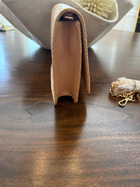Tan Clutch