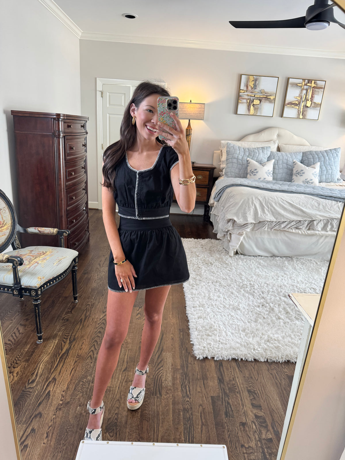 Black & Cream Set