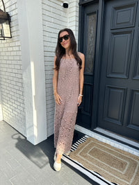 Crochet Maxi Dress