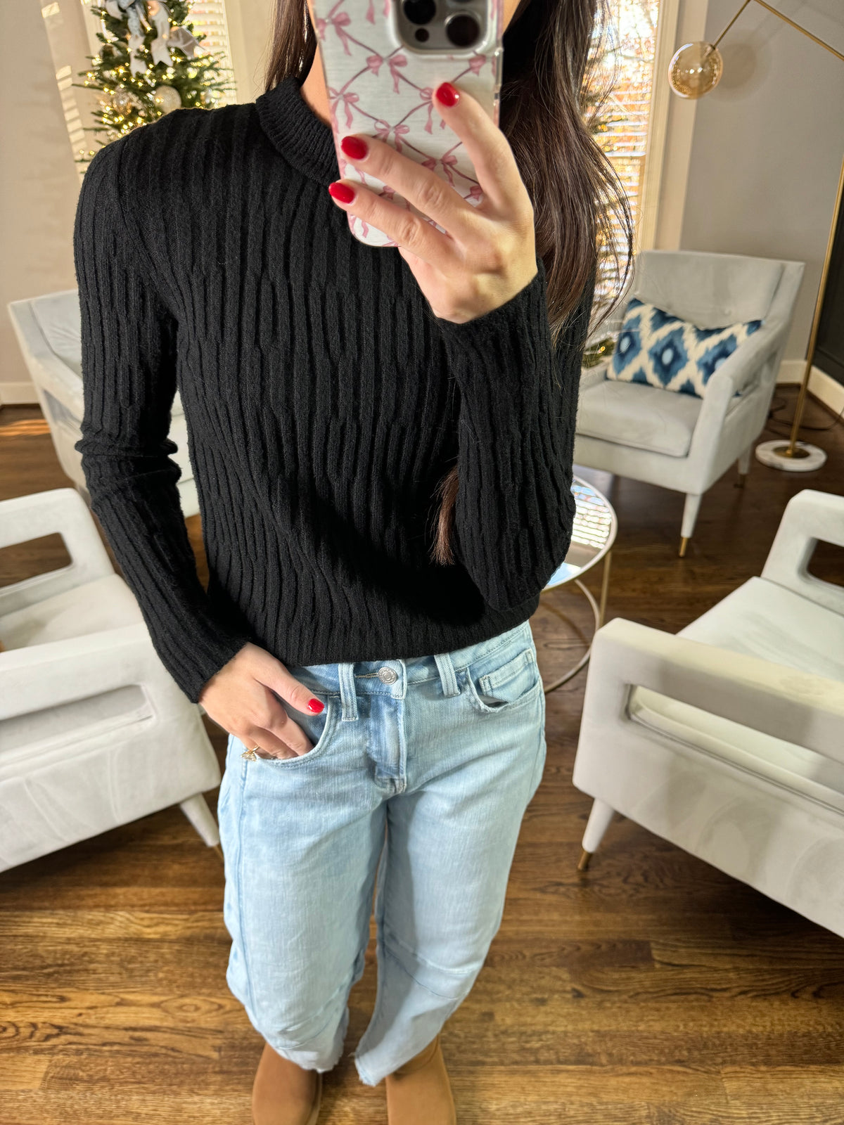 Black Emliee Top