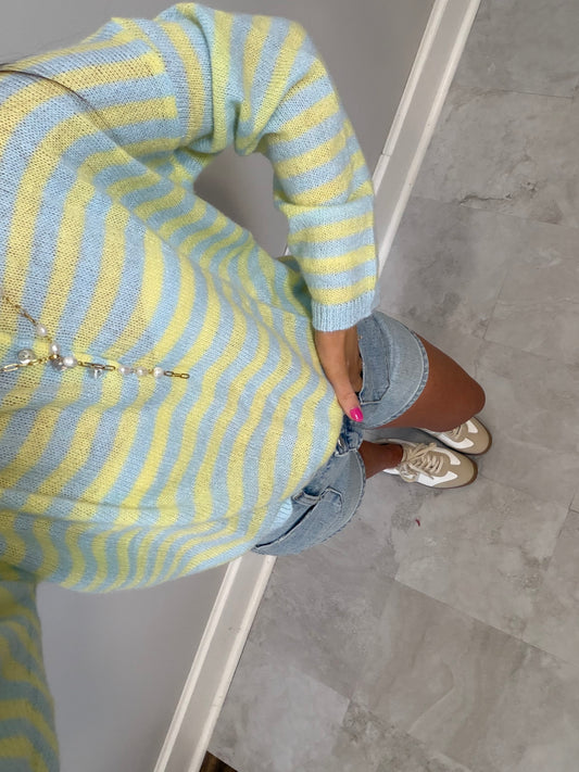 Millie Spring Button Down Sweater