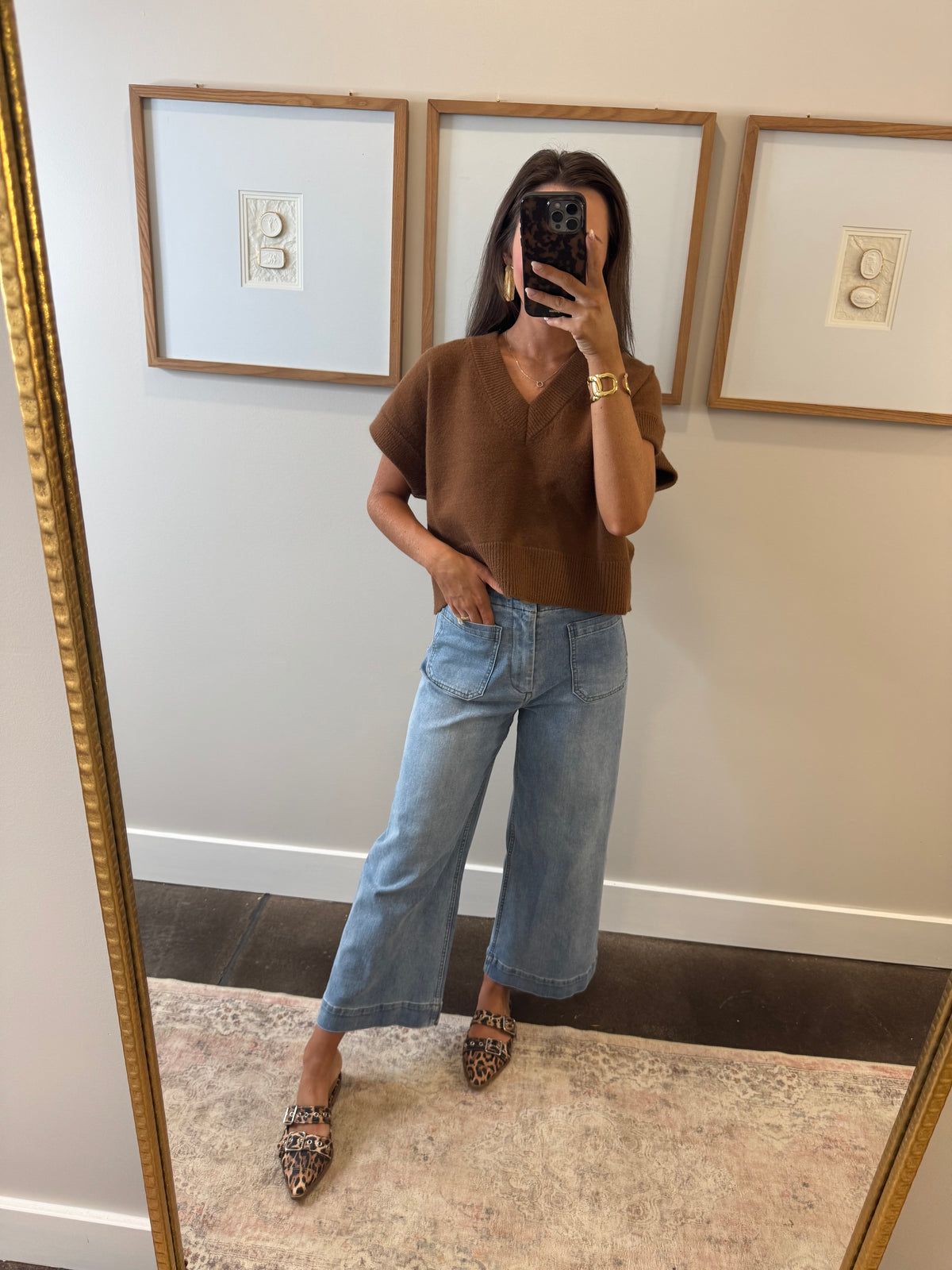 Brown Miranda Sweater