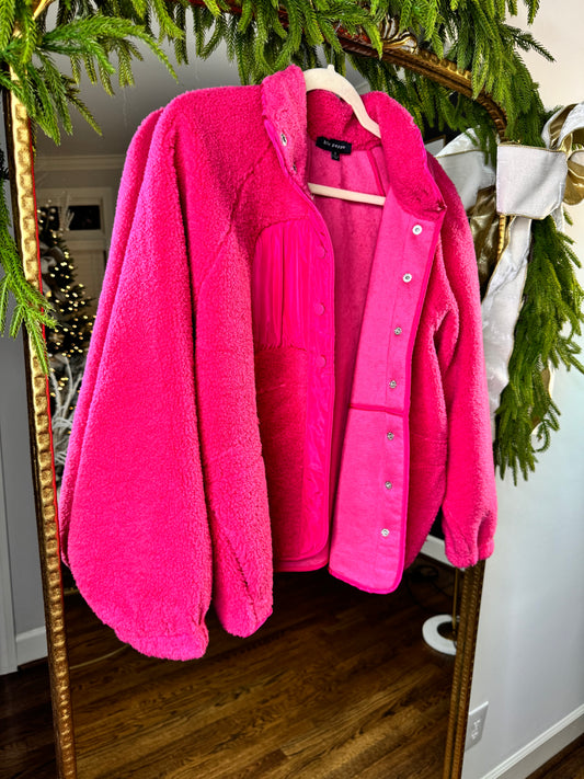 Pink Lilly Button Down