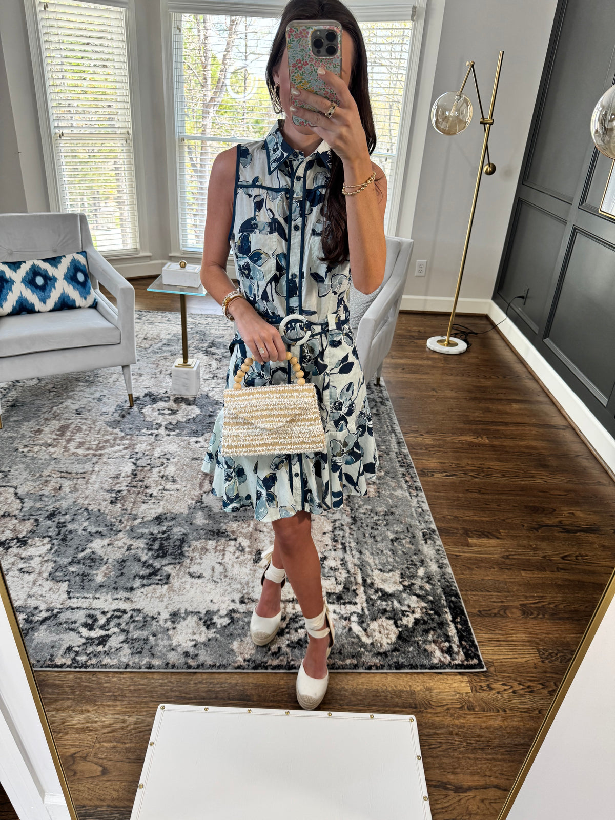 Gail Button Down Dress