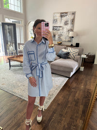 Blue Anna Dress