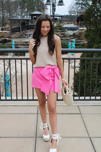Pink Bow Skirt