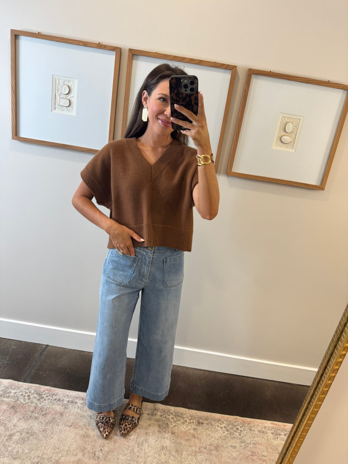 Brown Miranda Sweater