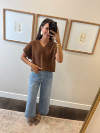 Brown Miranda Sweater