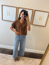 Brown Miranda Sweater