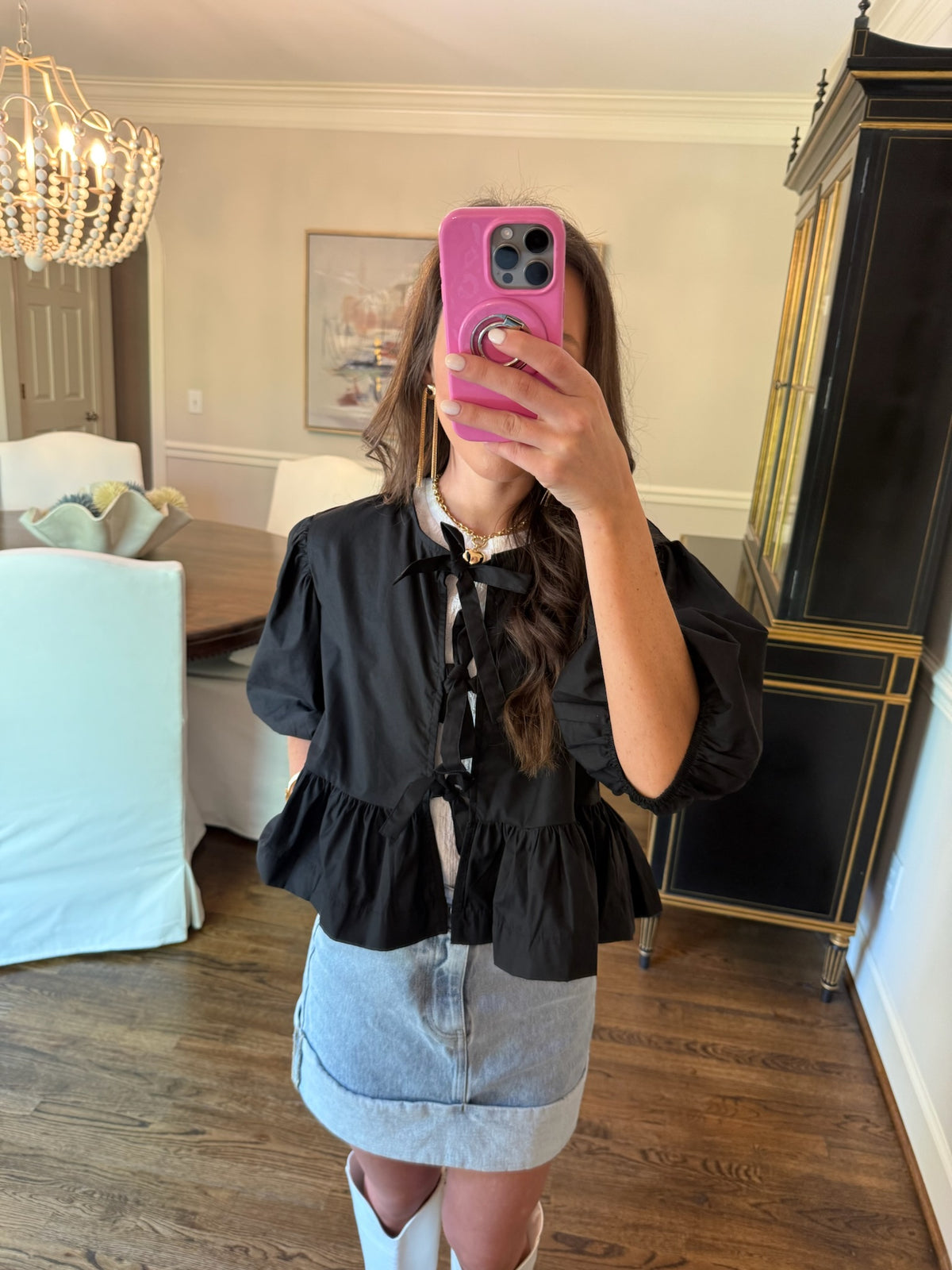 Emily Bow Top