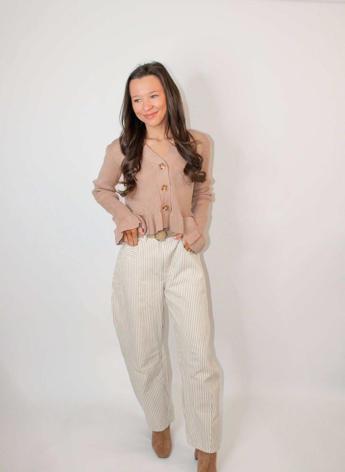 Button Down Sweater