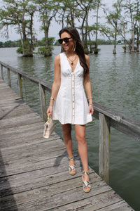 Coastal Button Down Dress