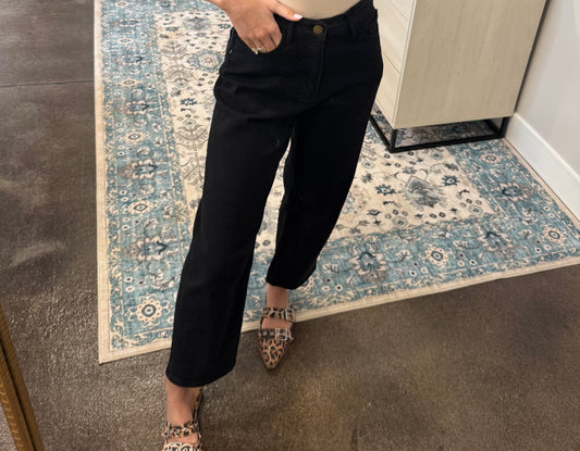 Black Denim Jeans